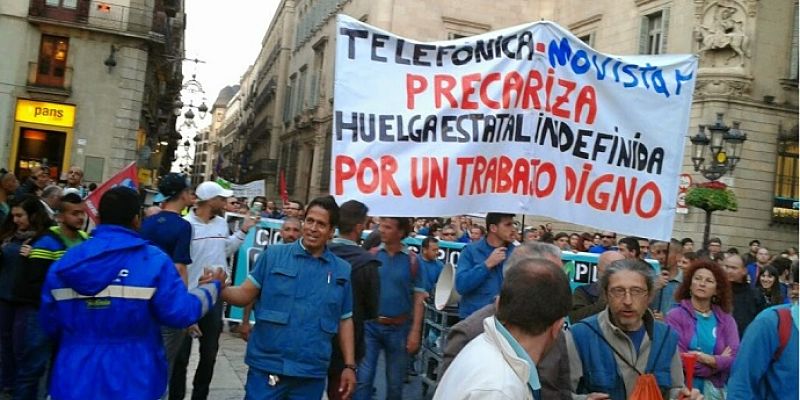 Detectada por la Inspección de Trabajo trama irregular en las subcontratas de Telefónica